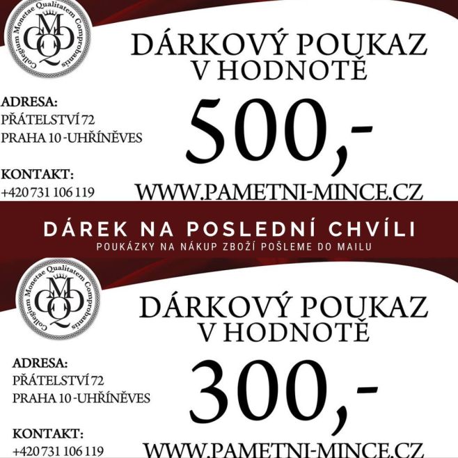 Nemusíte vymýšlet složité dárky, umíme originální dárky na míru, personalizovaná pamětní ražba⁠ ⁠...